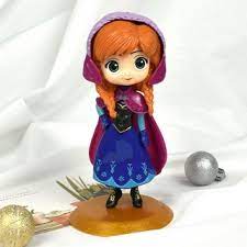 Frozen Theme Anna Doll Toy Cake Topper