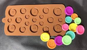 Button Chocolate Silicon Mould