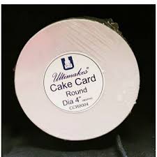 Cake Cards Round 4" (Pack of 10)